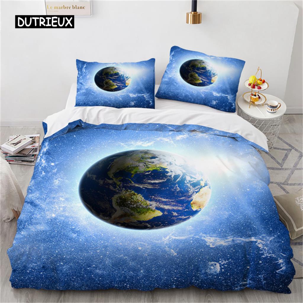Fantasy Galaxy Duvet Cover Twin King Size for Teens Kids Boys Starry ...