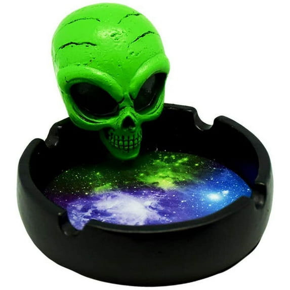 Fantasy Gifts Angry Space Alien Ashtray - 4"