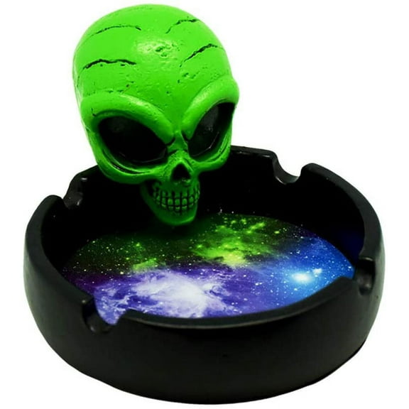Fantasy Gifts Angry Space Alien Ashtray - 4"
