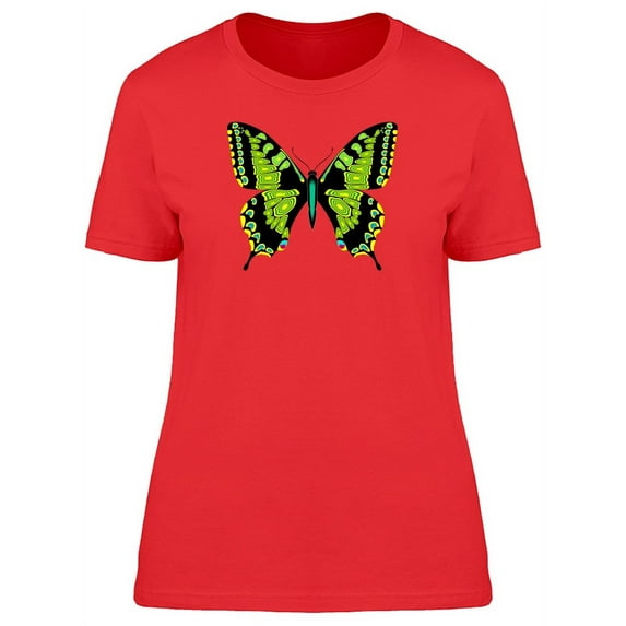 Fantasy Green Butterfly T-Shirt Women -Image by Shutterstock, Female XX-Large