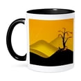 thumbnail image 1 of 3dRose, Fantasy Halloween Tree, 11oz Two-Tone Black Mug, 1 of 7