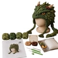 thumbnail image 1 of Fantasy Hood Hat DIY Crochet Kit,Complete Crochet Set for Beginners Adults,Animal Hood Hat Craft Kit with Premium Soft Yarn and Ergonomic Tools,Handmade Gift for Craft Lovers, 1 of 5