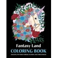 thumbnail image 1 of Fantasy Land Coloring Book: Amazing Patterns for Relaxation and Stress Relief, (Paperback), 1 of 1