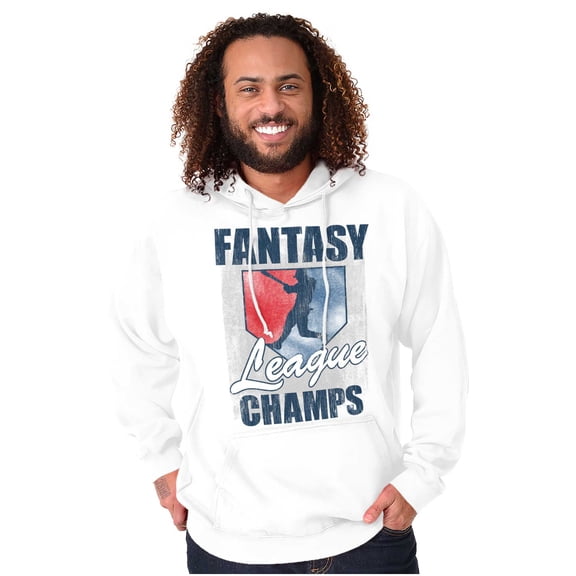 Fantasy League Champs Sport Ball Game Hoodie Hooded Sweatshirt Men Brisco Brands X