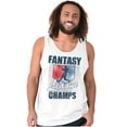 thumbnail image 1 of Fantasy League Champs Sport Ball Game Tank Top Sleeveless Tee Men Brisco Brands S, 1 of 5