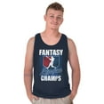 thumbnail image 1 of Fantasy League Champs Sport Ball Game Tank Top Sleeveless Tee Men Brisco Brands X, 1 of 5