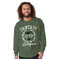 thumbnail image 1 of Fantasy MVP League Sports Fanatic Men's Big & Tall Crewneck Sweatshirt Brisco Brands 5X, 1 of 4