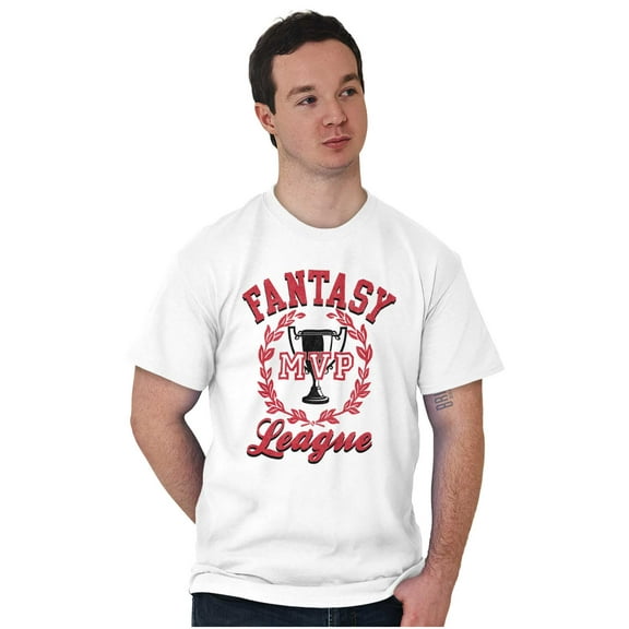 Fantasy MVP League Sports Fanatic Men's Graphic T Shirt Tees Brisco Brands S