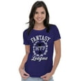 thumbnail image 1 of Fantasy MVP League Sports Fanatic Womens Fitted Plus Size Graphic Tee Brisco Brands 2X, 1 of 5