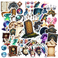 thumbnail image 1 of Fantasy Magic Theme Stickers, Waterproof Magic Theme Sticker for Water Bottle Laptop Phone Cases Planner Skateboard Luggage Helmet Party Favor Decor, Ideal for Adults Teens Teacher Rewards, 1 of 9