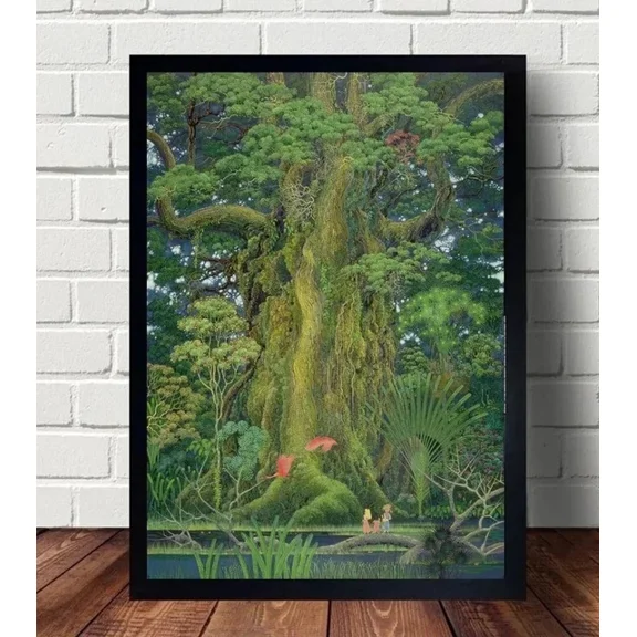 Fantasy Mana Tree Adventure Art Inspired Wall Art Poster UNFRAMED PAPER POSTER, Home Decor