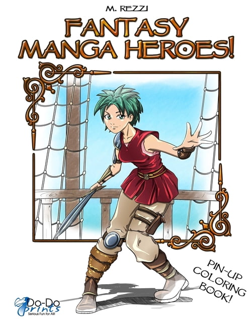Fantasy Manga Heroes!, (Paperback)
