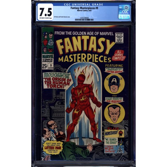 Fantasy Masterpieces #9 - CGC 7.5 Comic Book