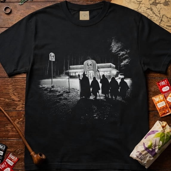 Fantasy Meme T-Shirt | Late Night Fast Food Run