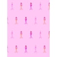 thumbnail image 1 of Fantasy Mermaids Removable Vinyl Wallpaper by Barbie - Lilac, 1 of 3