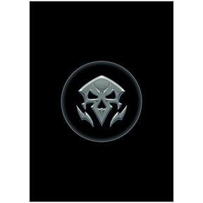 Fantasy North - Elements I - Death - 100 Textured Matte TCG Card Sleeves - Fits Magic MTG Commander Pokemon and Other Card Games - Playing Card Sleeves