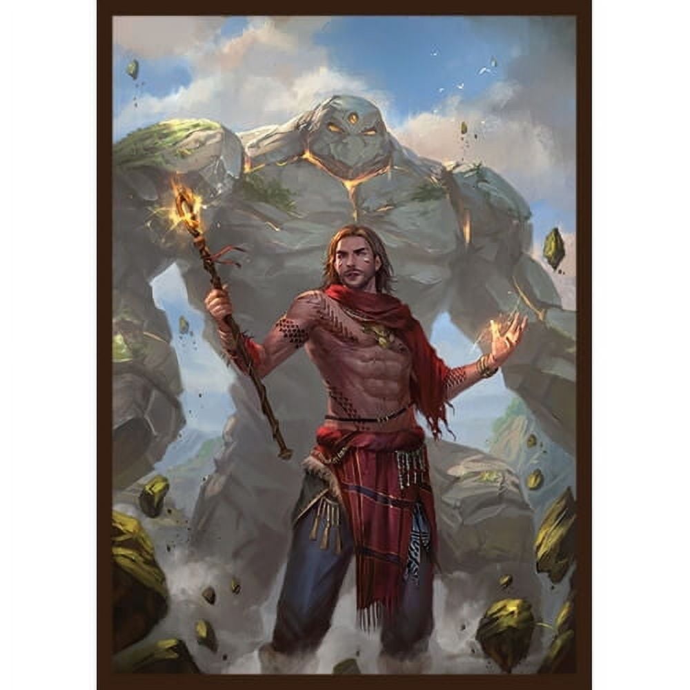 Fantasy North - Khaldin - Titan-Caller Mage - 100 Smooth Matte TCG Trading Card  Sleeves - Fits Magic MTG Commander Pokemon and other Card Games - Playing Card  Sleeves - Walmart Business Supplies