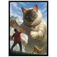 thumbnail image 1 of Fantasy North - Muffins - The House-Sized - 100 Textured Matte TCG Trading Card Sleeves - Fits Magic MTG Commander Pokemon and Other Card Games - Playing Card Sleeves (FN130S), 1 of 4