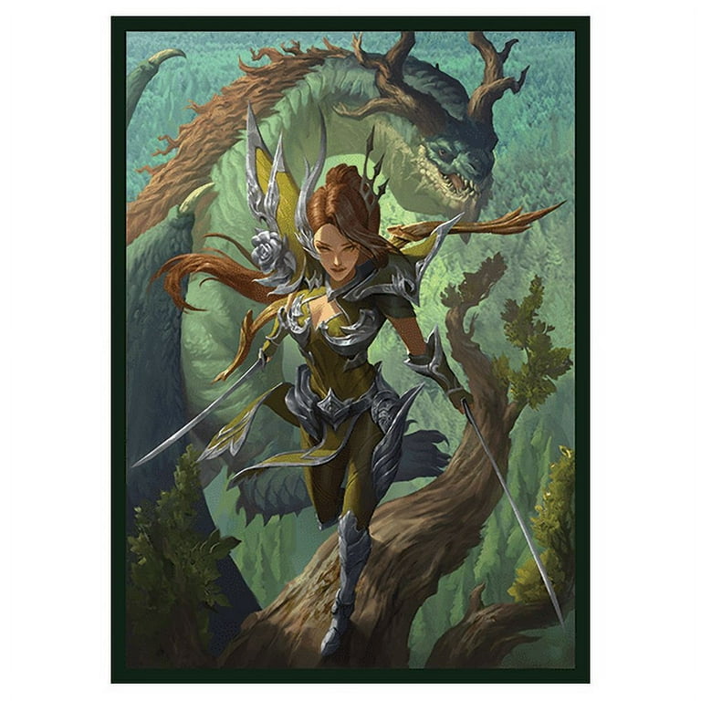 Fantasy North - Valorra Lothuandyr - Dragon Knight (Teragotha) - 100 Smooth  Matte TCG Card Sleeves - Fits Magic MTG Commander Pokemon and other Card  Games - Playing Card Sleeves - Walmart.com