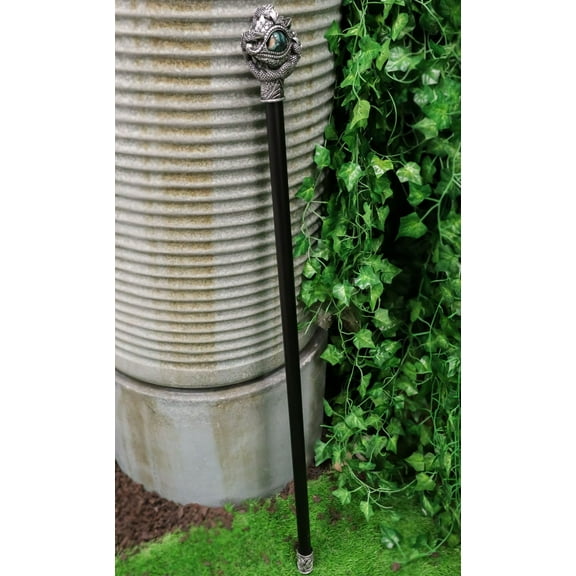 Fantasy Ocular Evil Eye Of Sauron And Dragon Claws Swagger Cane Cosplay Stick