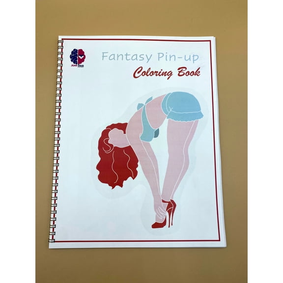 Fantasy Pin-ups Coloring Book