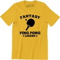 thumbnail image 1 of Fantasy Ping Pong Legend Funny Favorite Game Sporting Men's Tee Shirt, 1 of 4
