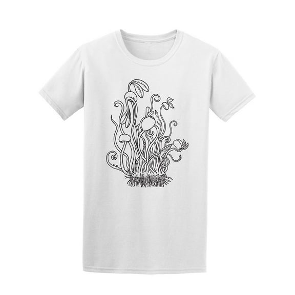 Fantasy Plant Art T-Shirt Men -Image by Shutterstock, Male Medium