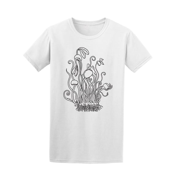 Fantasy Plant Art T-Shirt Men -Image by Shutterstock, Male Medium