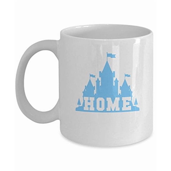 Fantasy Princess Castle 11 oz Coffee Mug - Gift for Kids White Ceramic