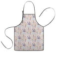 thumbnail image 1 of Fantasy Princess Castle Pattern Kids Aprons for Girls and Boys,Adjustable Neck Strap Toddler Aprons for Kids Cooking Baking, 1 of 6