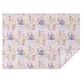 thumbnail image 1 of Fantasy Princess Castle Pattern Rectangle Tablecloth 60"x84",Waterproof Polyester Rectangle Table Cloth, Wipeable Spillproof Polyester Tablecloth for Dining, Camping, Indoor and Outdoor, 1 of 5