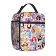 thumbnail image 1 of Fantasy Princess Design Portable Lunch Tote, Insulated Cooler Bag for Daily Use and Travel, 1 of 6