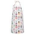 thumbnail image 1 of Fantasy Princess Pattern Apron-Garden Aprons for Women with Pockets-Cotton Linen Waterproof Kitchen Cooking Gardening Aprons Adjustable for Kitchen,Cooking,BBQ and Salon 33x27 Inch, 1 of 7