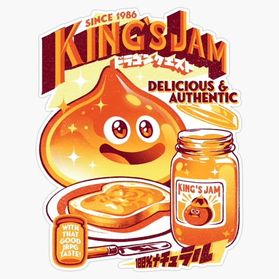 Fantasy RPG Magic Alchemist Potion Element Slime Jam Monster Ingredient Decal For Switch Sticker