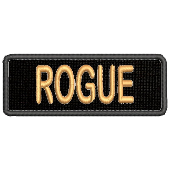 Fantasy Sci-fi World Of Warcraft Rogue Game RPG 4" W x 1.5" T Iron/Sew On Decorative Patch Funny Saying Biker Emblem