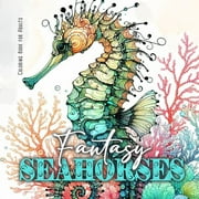 Fantasy Seahorses Coloring Book for Adults Zentangle Cats Coloring Book for Adults Line Art Cats Coloring Book zentangle flowers coloring book abstract Paperback