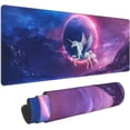 thumbnail image 1 of Fantasy Starry Unicorn Extended Professional Gaming Mouse Pad 31.5x11.8inch, Non-Slip Computer Mouse Pad Waterproof Keyboard Pad Desk Mat, 1 of 6