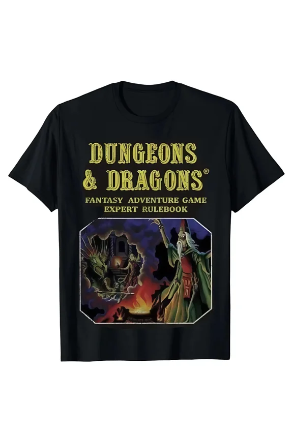 Fantasy Tabletop RPG Quest Roleplay Dice Adventure Dragon Unisex T-shirt