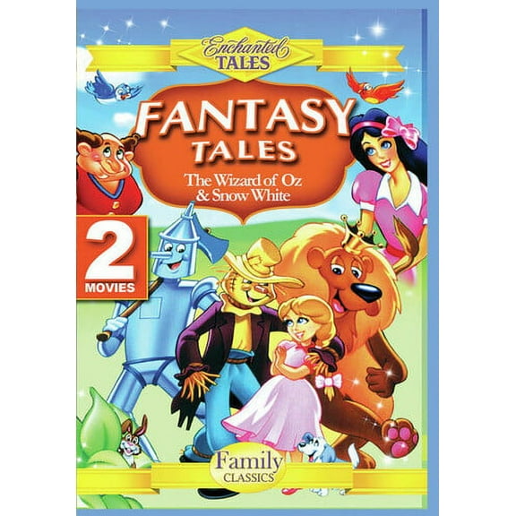 Fantasy Tales: Wizard Of Oz And Snow White (DVD), Golden Films, Kids & Family
