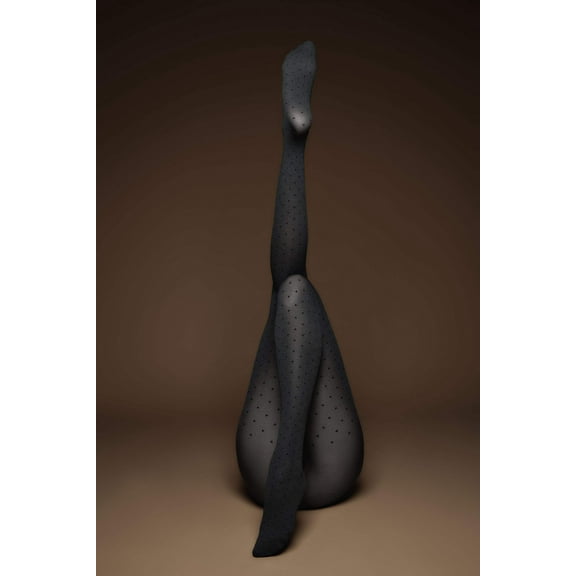 Fantasy Tights Conte Effect - Melange Triangle