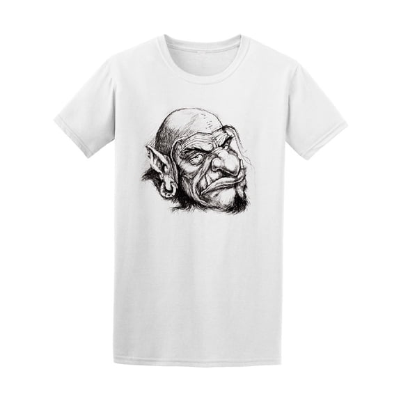 Fantasy Troll Goblin Orc Warrior T-Shirt Men -Image by Shutterstock, Male Small