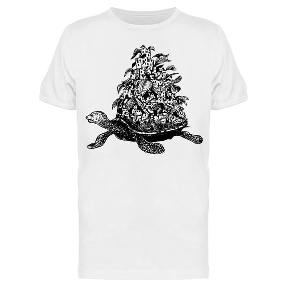 Fantasy Turtle With Old Town Tee Men's -Image by Shutterstock
