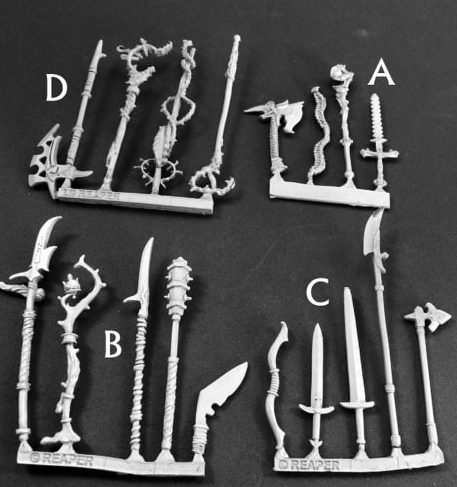 Dark Heaven Legends Pewter Fantasy Weapons Pack 25mm