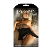 Fantasy Wild Thoughts Choker Babydoll Set