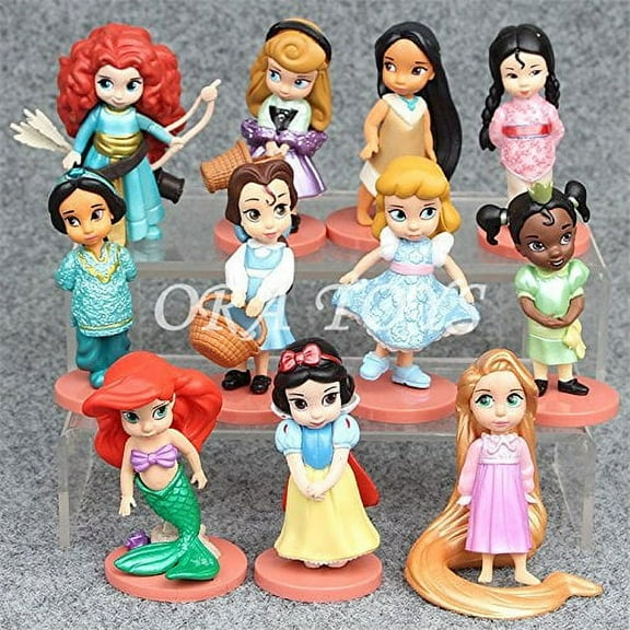 Fantasy World Collectible Unisex Action Figures Set, PVC, 8 cm, 11 Pieces