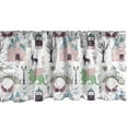 thumbnail image 1 of Ambesonne Fantasy World Valance Pack of 2, Castles Dragons Deers, 54"X18", Multicolor, 1 of 4