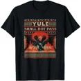 thumbnail image 1 of Fantasy Yule Shall Not Pass Wizard Holiday Pun Festive Humor Unisex T-Shirt up to size 5XL, 1 of 2