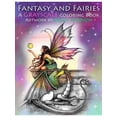 thumbnail image 1 of Fantasy and Fairies- A Grayscale Coloring Book: Fairies, Mermaids, Dragons and More! (Paperback) by Molly Harrison, 1 of 1