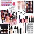 thumbnail image 1 of FantasyDay All-in-one Makeup Set Holiday Gift Surprise | Full Makeup Kit for Women Essential Starter Bundle Include Eyeshadow Palette Lipstick Blush Concealer Face Powder Eyeliner Mascara Soft Brush, 1 of 9