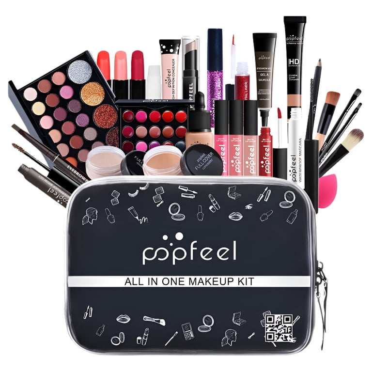 FantasyDay Makeup Set | Full Kit with Eyeshadow, Lipstick, Blush